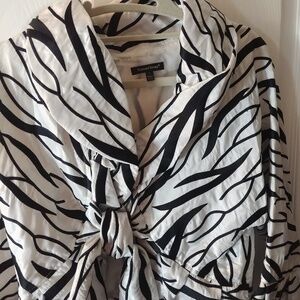 Samuel Dong Zebra Bolero type jacket SZ L
